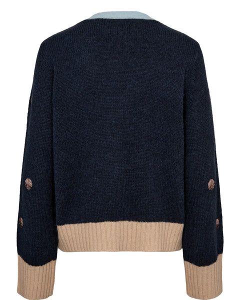Numph - Nuatmy Cardigan - Dark Sapphire