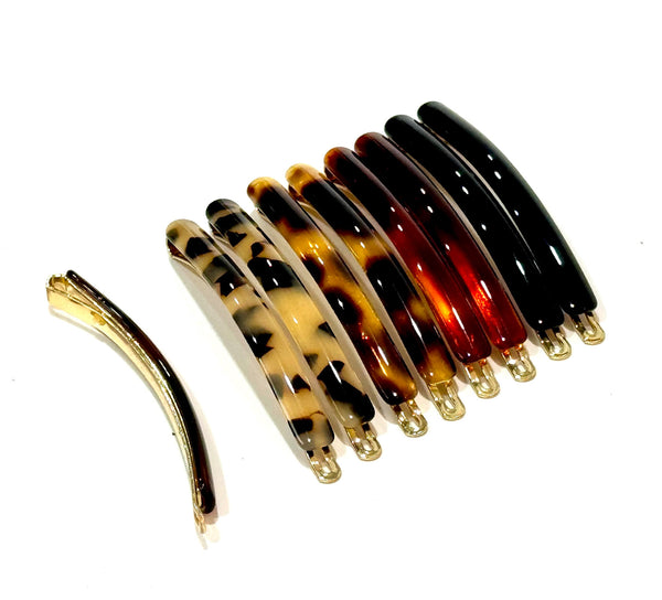 Ficcare - Harper Hair Pins - Black & Tortoise