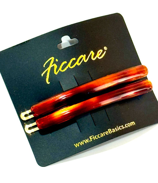 Ficcare - Harper Hair Pins - Black & Tortoise