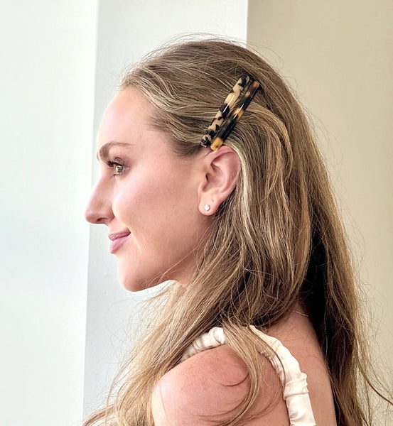 Ficcare - Harper Hair Pins - Black & Tortoise
