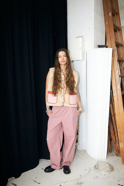 Lollys Laundry - Jacell Vest - Sand