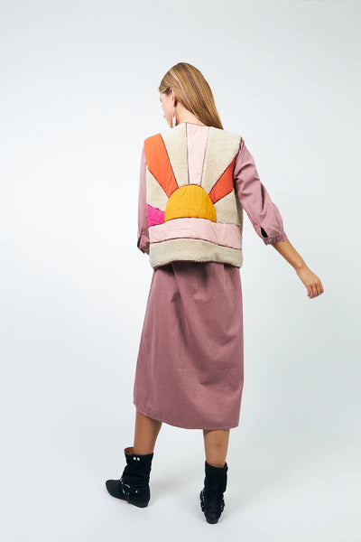 Lollys Laundry - Jacell Vest - Sand