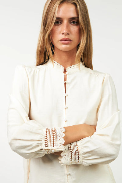 Lollys Laundry - Lucell Shirt - Creme