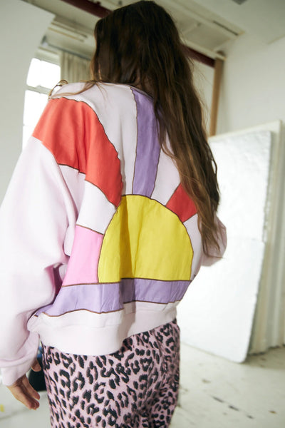 Lollys Laundry - Sydneyll Sunset Sweatshirt - Light Pink