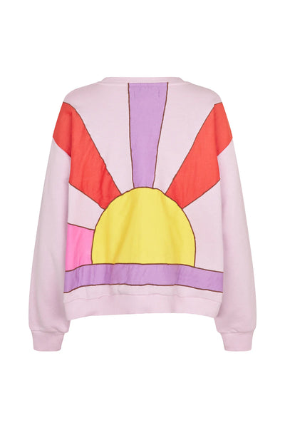 Lollys Laundry - Sydneyll Sunset Sweatshirt - Light Pink