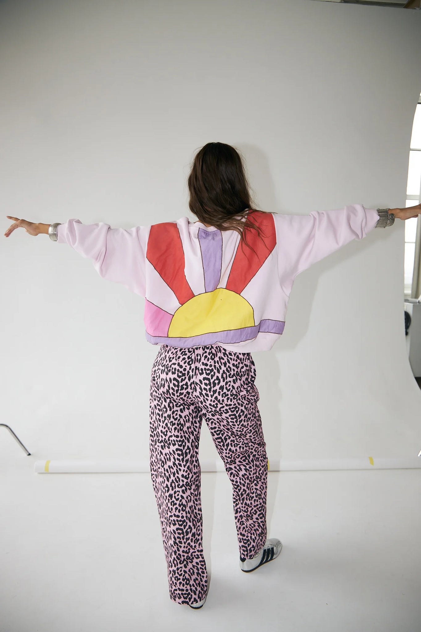 Lollys Laundry - Sydneyll Sunset Sweatshirt - Light Pink