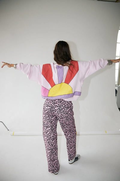 Lollys Laundry - Sydneyll Sunset Sweatshirt - Light Pink