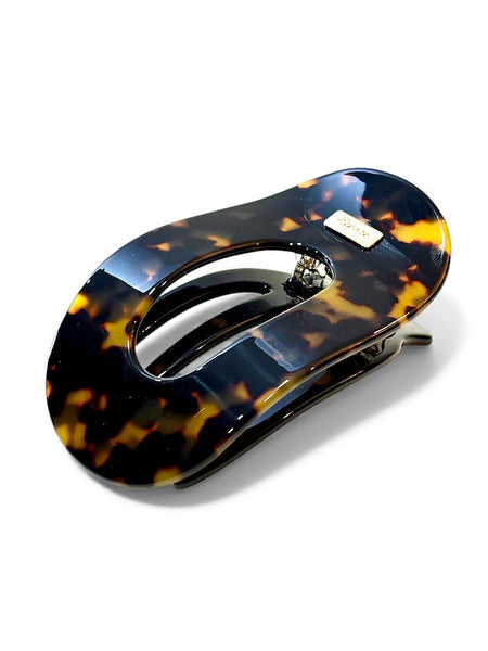 Ficcare - Ohana Oval Yoga Jaw Clip - Yellow Tokyo