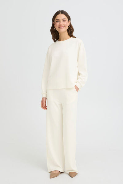 Fransa - Fraurora Pullover 7 - Whisper White