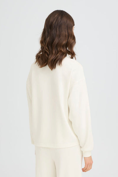 Fransa - Fraurora Pullover 7 - Whisper White