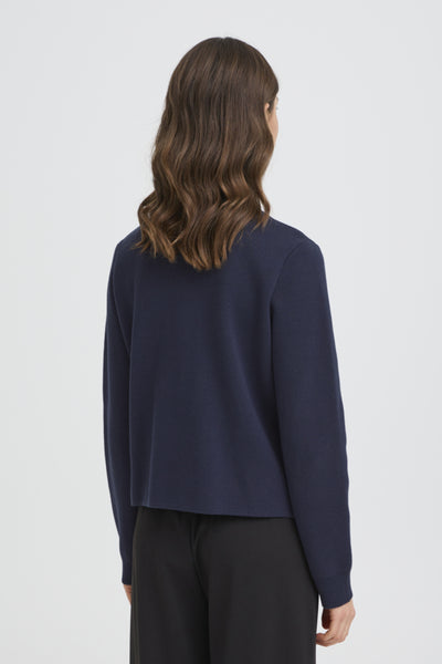 Fransa - Frita Cardigan 1 - Navy