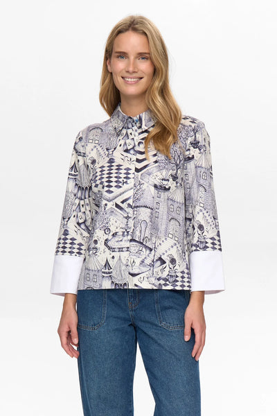 Numph - Nugardenia Shirt - Cloud Dancer