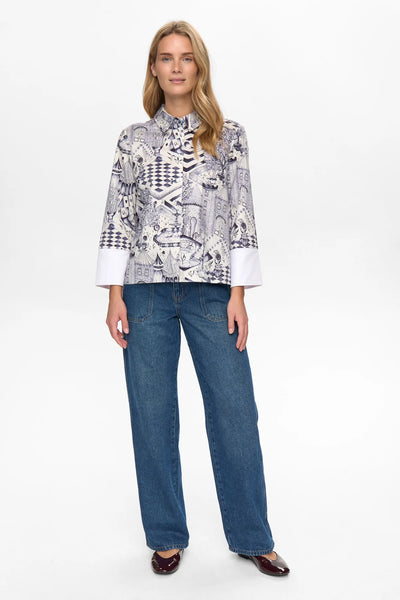 Numph - Nugardenia Shirt - Cloud Dancer