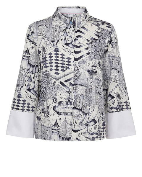 Numph - Nugardenia Shirt - Cloud Dancer