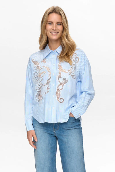 Numph - Nuvalerie Shirt - Hydrangea