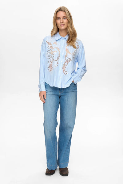 Numph - Nuvalerie Shirt - Hydrangea