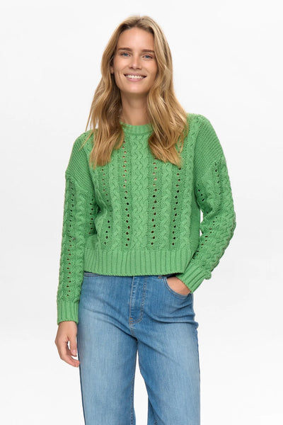 Numph - Nuremi Pullover - Vibrant Green
