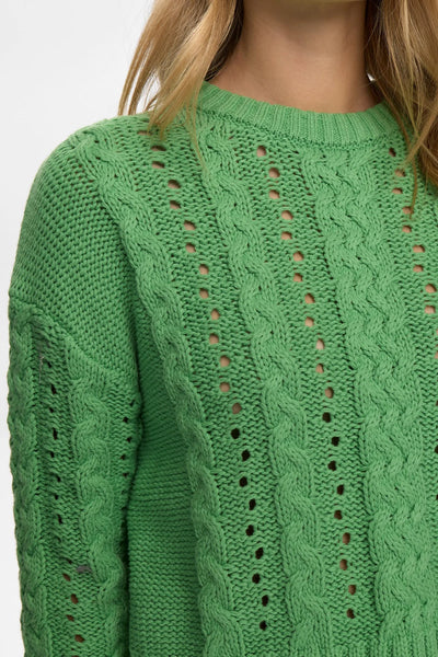Numph - Nuremi Pullover - Vibrant Green
