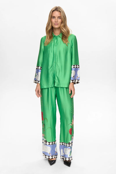 Numph - Nuadelina Shirt - Vibrant Green