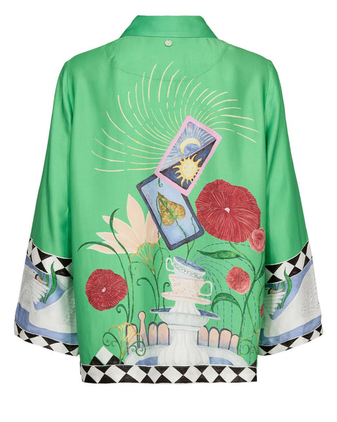 Numph - Nuadelina Shirt - Vibrant Green