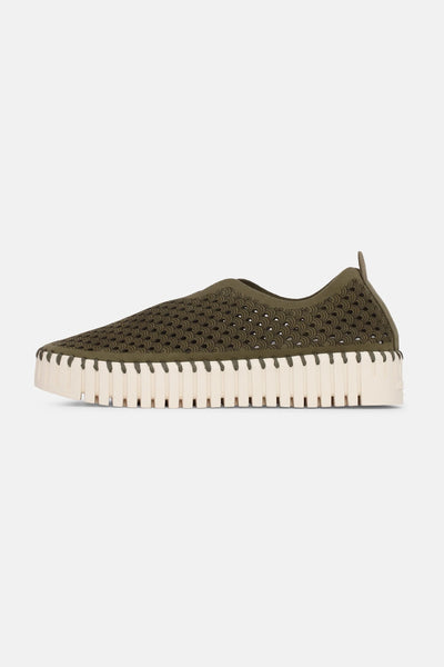 Ilse Jacobsen - Tulip Platform Shoe - Deep Olive