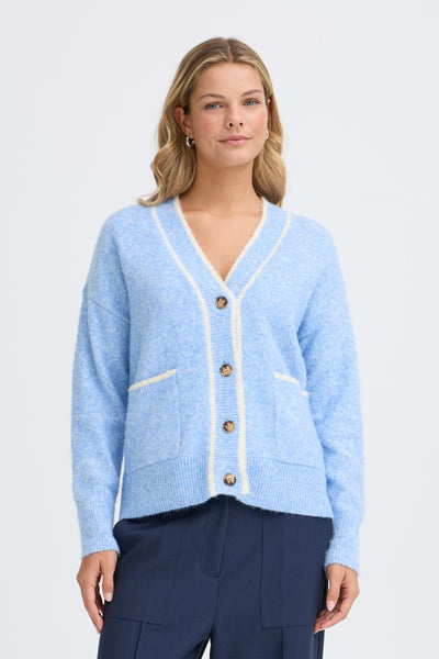 Fransa - Frkendra Cardigan - Della Robbia Blue
