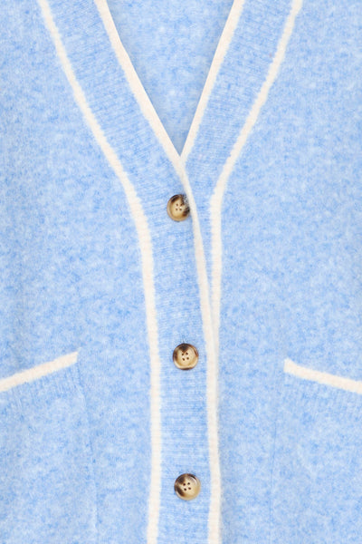 Fransa - Frkendra Cardigan - Della Robbia Blue