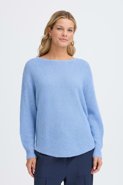 Fransa - Freretta Pullover 3 - Della Robbia Blue