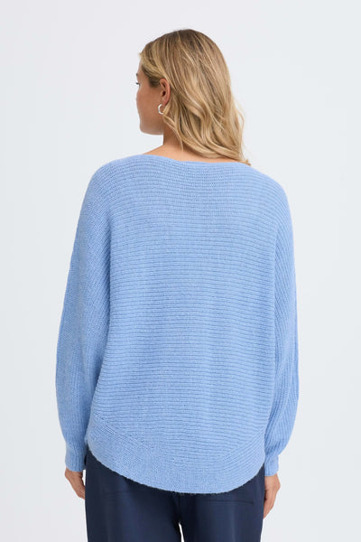 Fransa - Freretta Pullover 3 - Della Robbia Blue