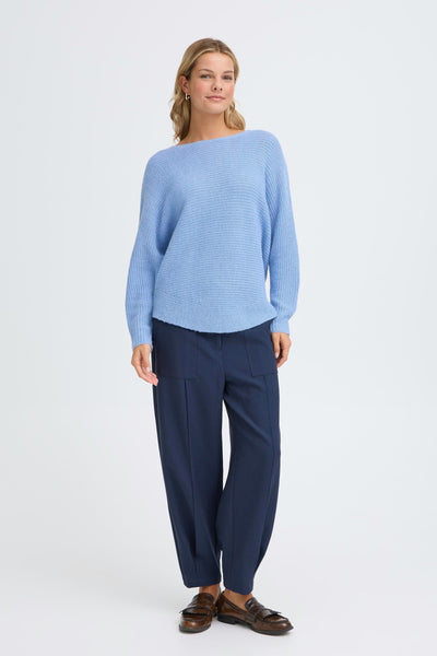 Fransa - Freretta Pullover 3 - Della Robbia Blue