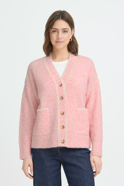 Fransa - Frkendra Cardigan - Rose Smoke