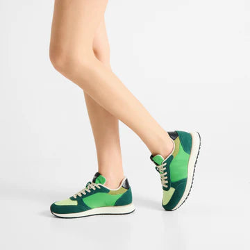 Woden - Ronja Trainer - Apple Green Multi