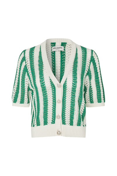 Lollys Laundry - Sivall Knit Cardigan - Green