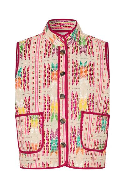 Lollys Laundry - CairoLL Vest - Pink