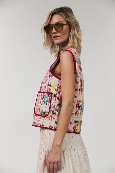 Lollys Laundry - CairoLL Vest - Pink