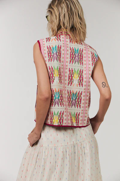 Lollys Laundry - CairoLL Vest - Pink