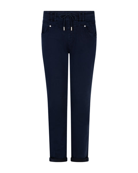 Red Button - Tessy Crop Jogger - Dark Blue