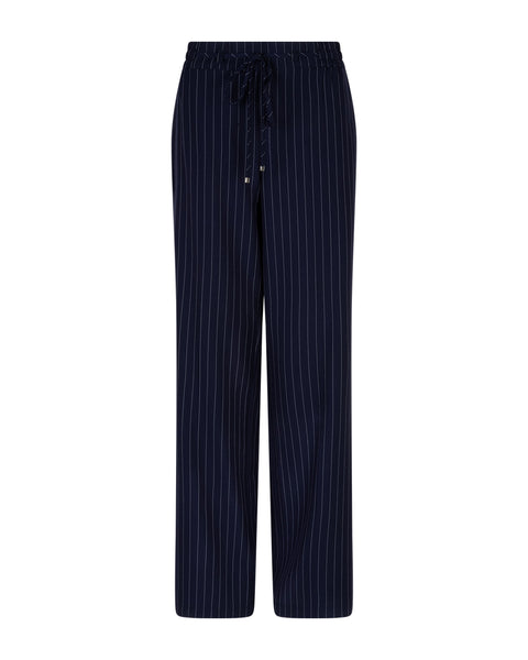 Red Button - Claudette Palazzo Pinstripe Trouser
