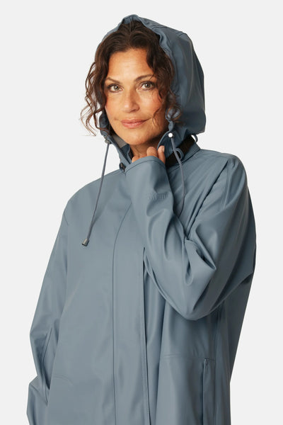 Ilse Jacobsen - Rain71 Raincoat - Grey Blue