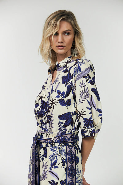 Lollys Laundry - Bonoll Shirt - Flower Print