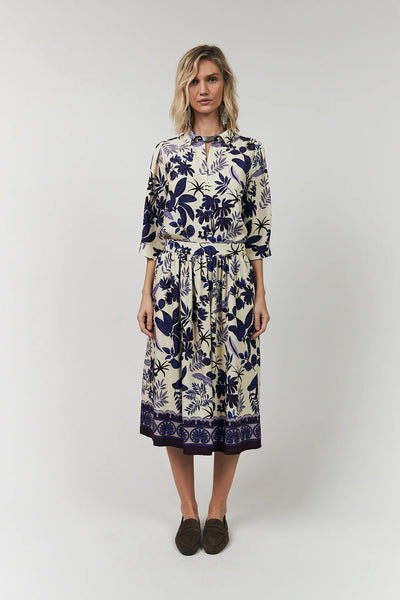 Lollys Laundry - Ellall Midi Skirt - Flower Print