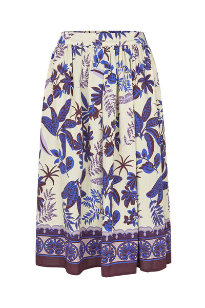 Lollys Laundry - Ellall Midi Skirt - Flower Print