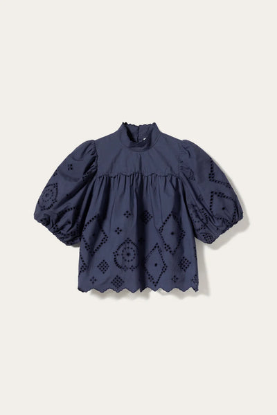 Noella - N-marilyn Blouse - Dusty Blue