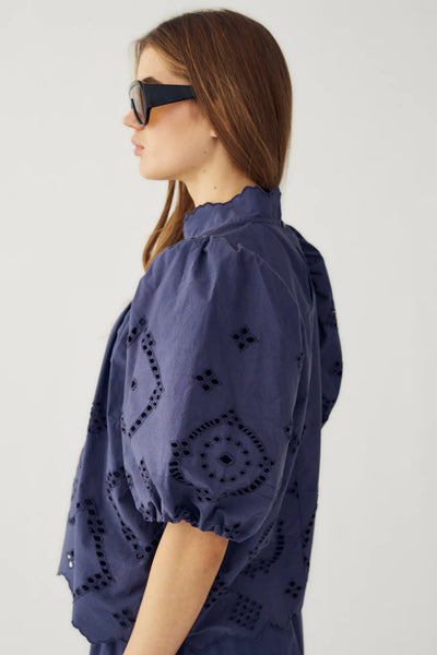 Noella - N-marilyn Blouse - Dusty Blue