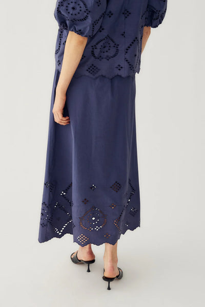 Noella - N-marisol Skirt - Dusty Blue