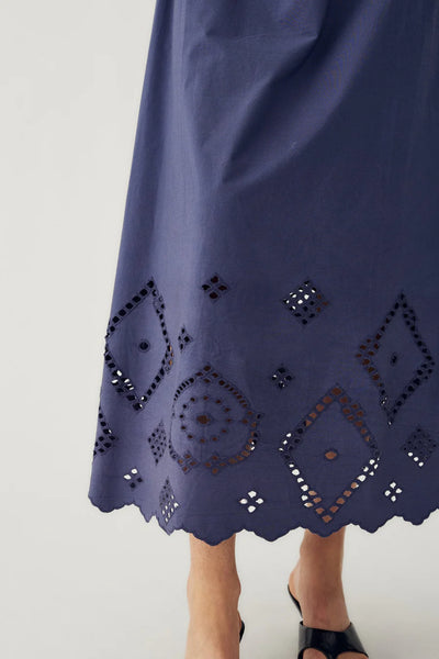 Noella - N-marisol Skirt - Dusty Blue
