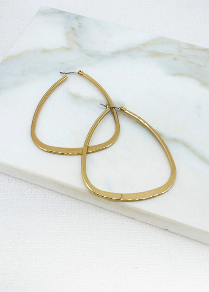 Envy Jewellery - Large Gold Hoop Earring
