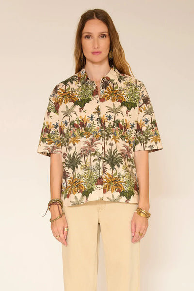 MKT Studio - Camaia Shirt - Tropical Print
