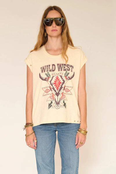 MKT Studio - Teipo Wild West Tee - Naturual