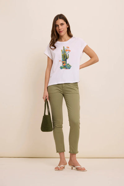 Five Jeans - Cactus Tee - White
